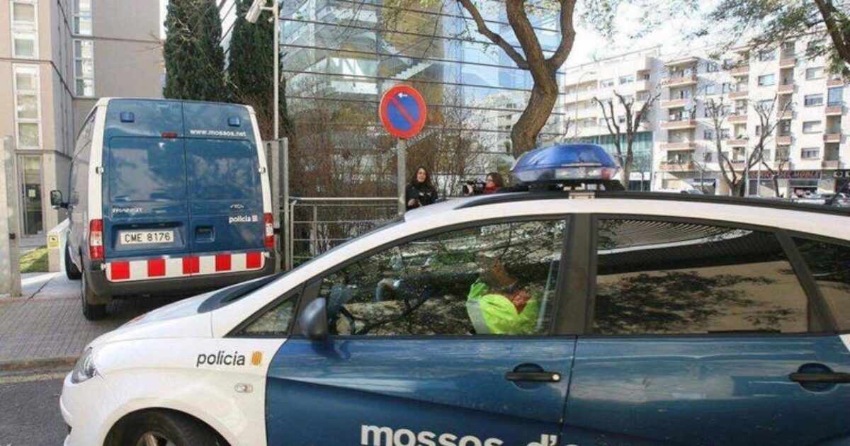 Un coche de los Mossos d'Esquadra.