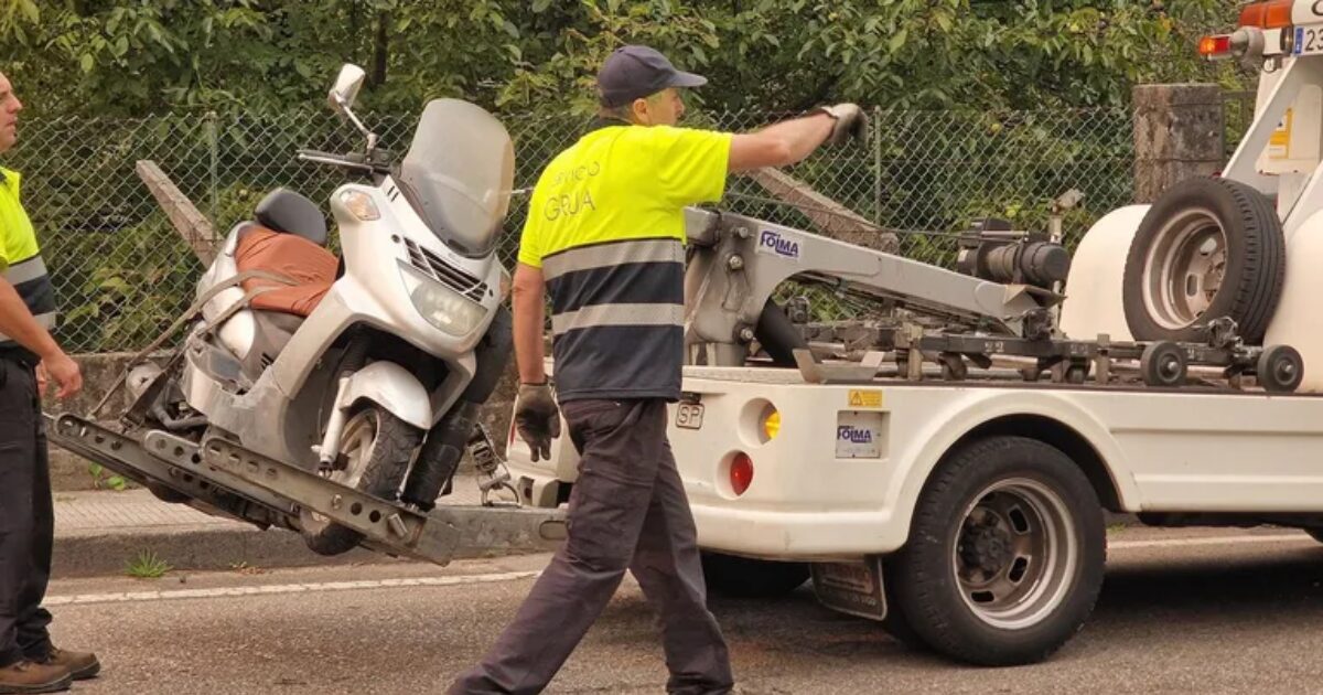 Muere un hombre de 58 años en Vigo al caer de su moto