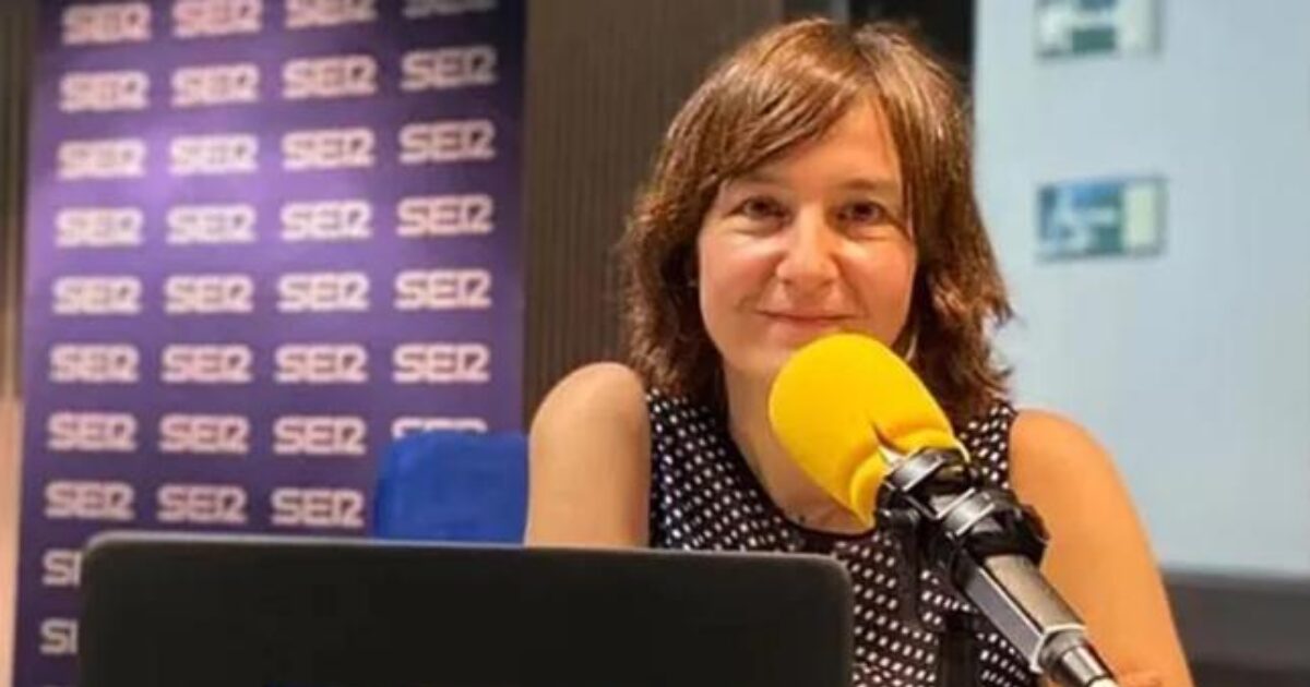 La periodista Sara VítoresCadena SER