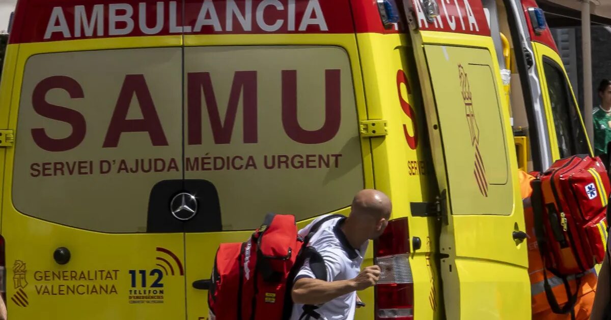 Imagen de archivo de una ambulancia del SAMU