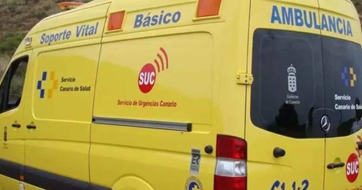 Ambulancia del Servicio de Urgencias Canario (SUC)